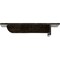 Ekena Millwork Heaton Hidden Support Steel Bracket w/ 6" Support Depth, Antiqued Warm Silver 3"W x 10"D x 2"H BKTM03X10X02HEAWS - alternate 5